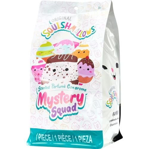 Squishmallows Mystery Squad 300 Collection | Surprise Plush Series