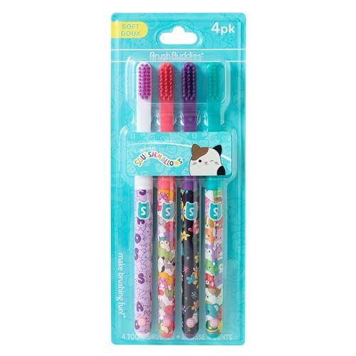 Squishmallows Toothbrush – 100% Soft Bristles for Kids | Official Collection