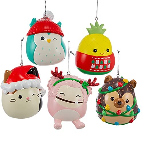 Squishmallows Ornaments – Holiday Plush Collectibles